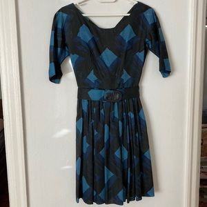 Vintage Jonathan Logan Belted Dress